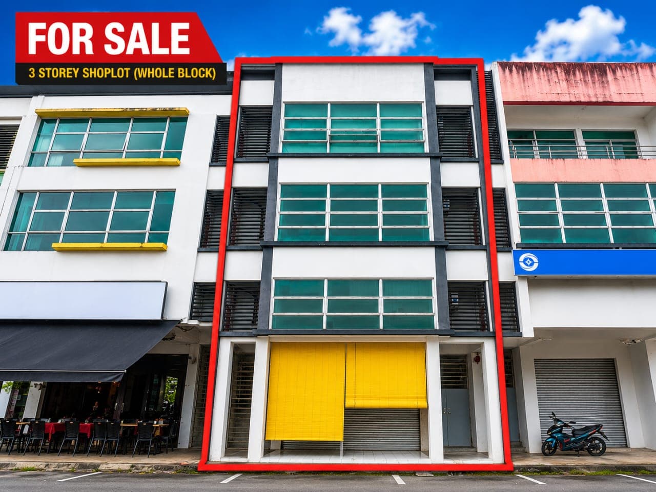 4-Storey Commercial Shoplot Near Pending ART Station image 1